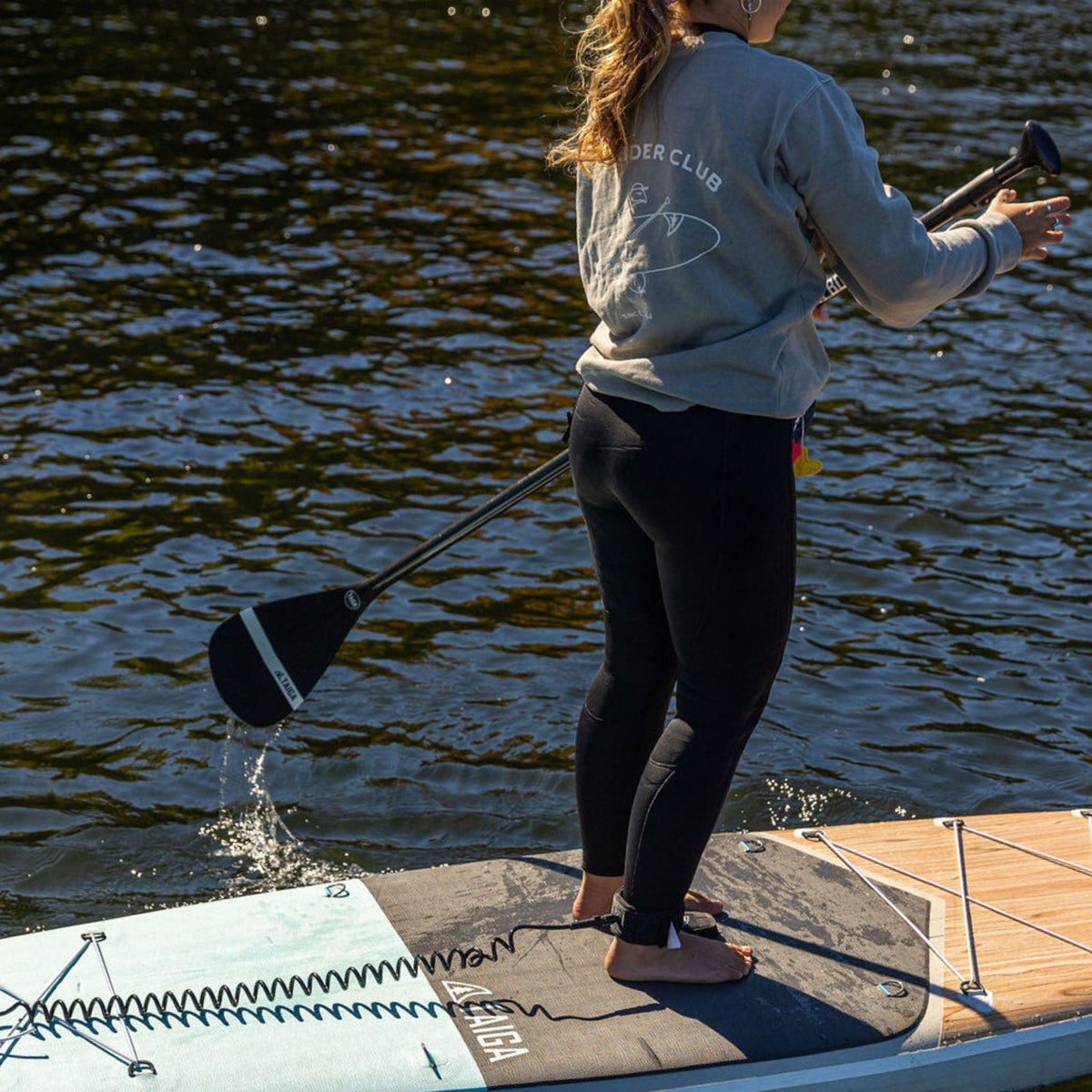 PERFORMANCE PADDLE - ALL CARBON BLACK - Adjustable 2 or 3 pieces