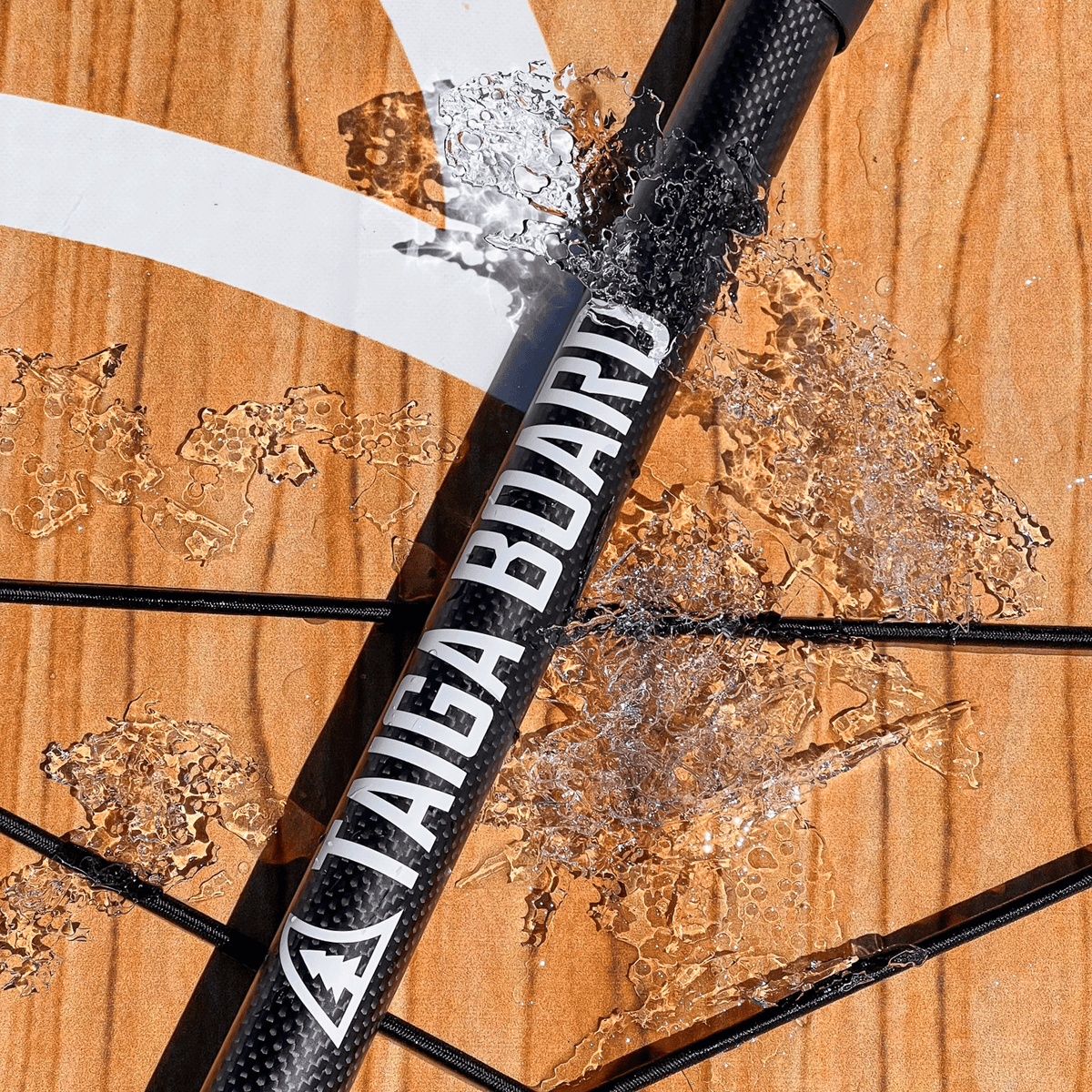 PERFORMANCE PADDLE - ALL CARBON BLACK - Adjustable 2 or 3 pieces