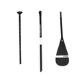 PERFORMANCE PADDLE - ALL CARBON BLACK - Adjustable 2 or 3 pieces