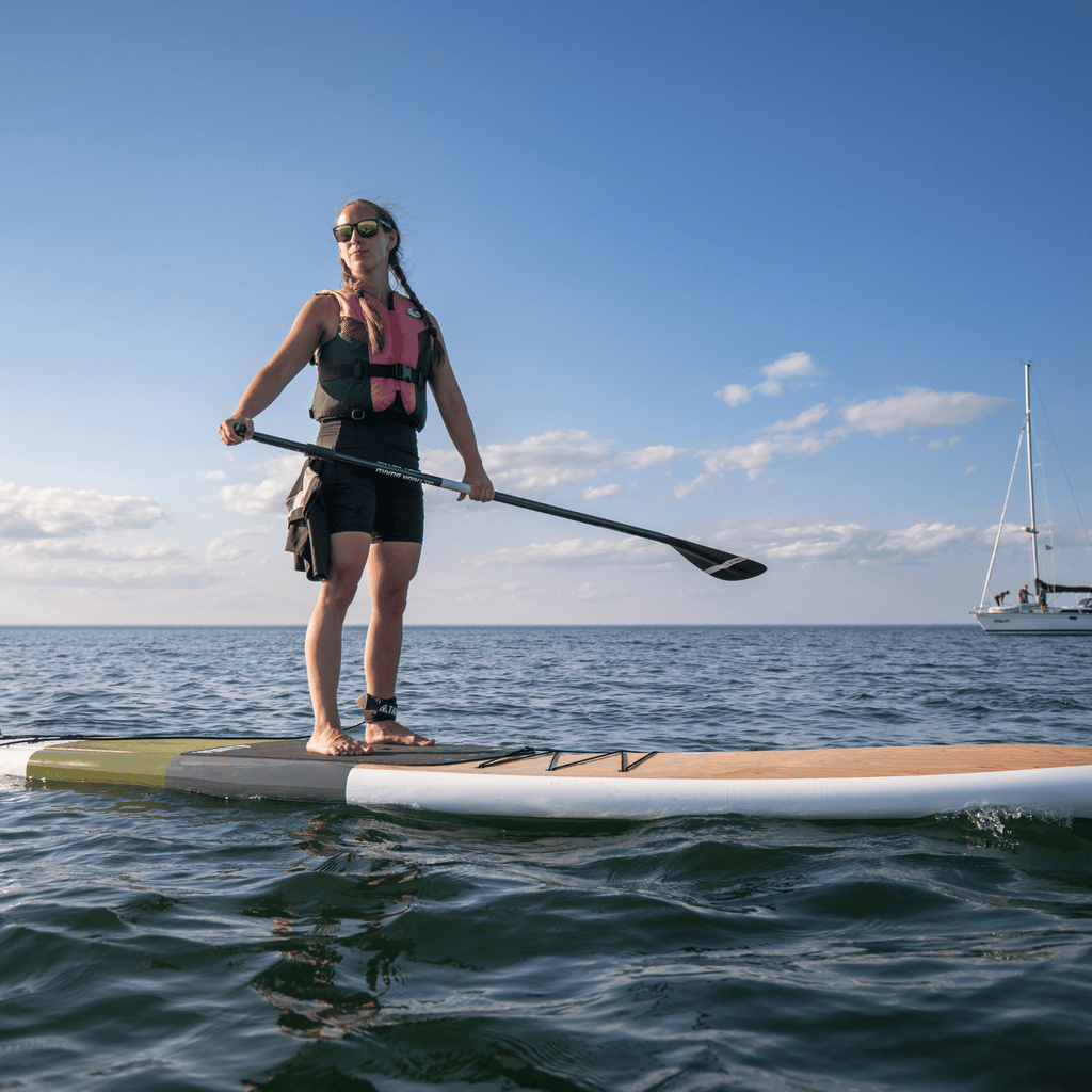 PERFORMANCE PADDLE - ALL CARBON BLACK - Adjustable 2 or 3 pieces
